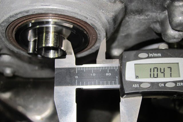 A measurement session provides the critical parameters to begin designing the damper.