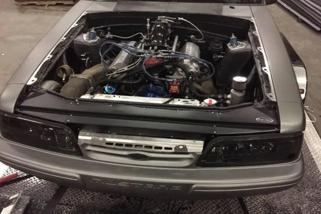 Nothing to see here, move along. Just a simple 388-inch Windsor with a Precision single 88mm turbo.