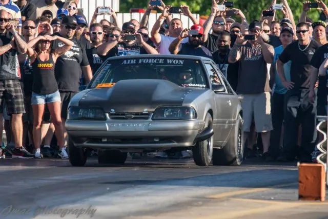 The car gets its name from Ward's grandpa, who served in the USAF, and recently passed away.