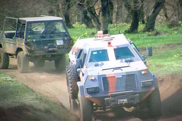 Didgori APC uses the Ford F550 Chassis