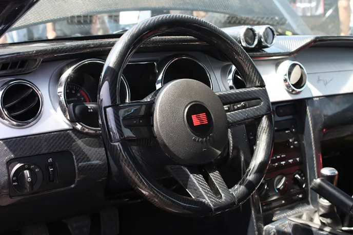 All of the interior carbon fiber parts were made by HCM, as well.
