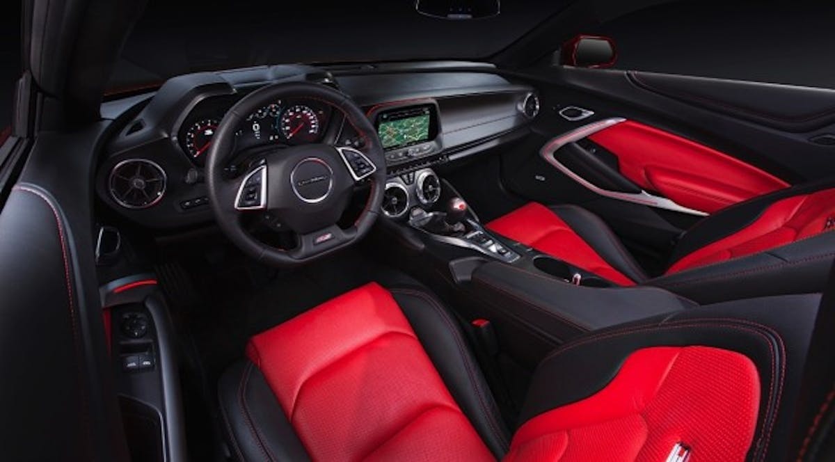 The biggest reaction from the crowd of fans during the introduction was when Mark Reuss announced that the 6th Gen would be available with customizable color accent lighting and a 'car show' mode...