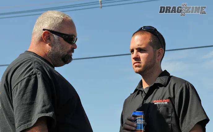 Dillard (right) and Steve Petty make up a formidable tuning duo at ProLine Racing.