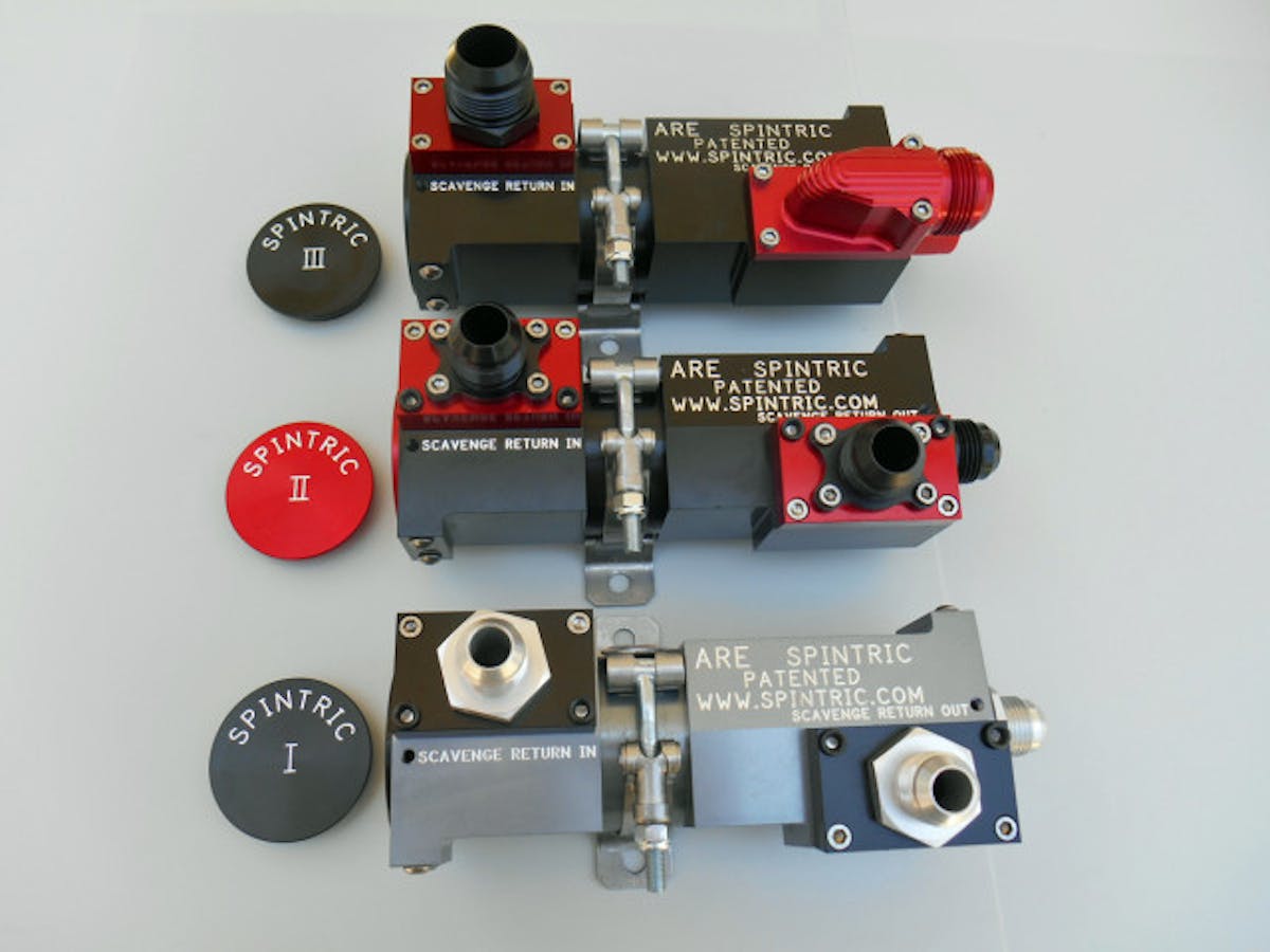 There are three different versions of the Spintric, sized for varying engine displacements - this isn't a 'one size fits all' approach.