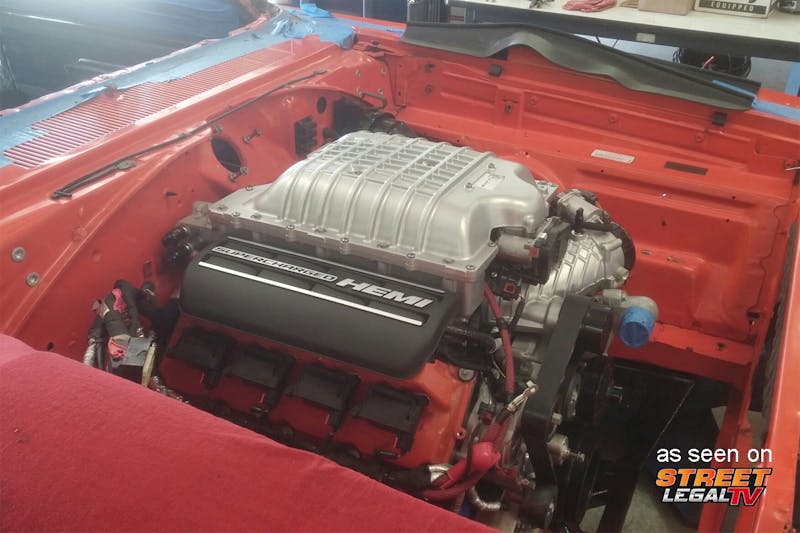 HellBird Update: Keeping It Clean, The Hellcat Hemi Gets Installed
