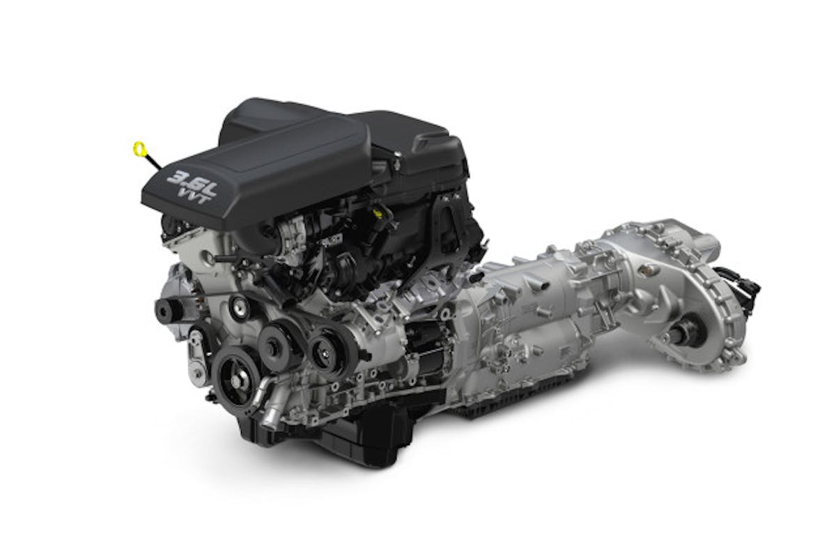 2015 Ram 1500 Rebel is available with the Pentastar V-6 engine a