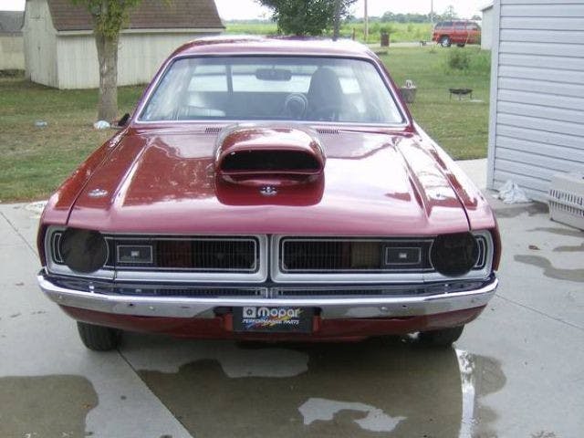 1971 Dodge Demon front bumper