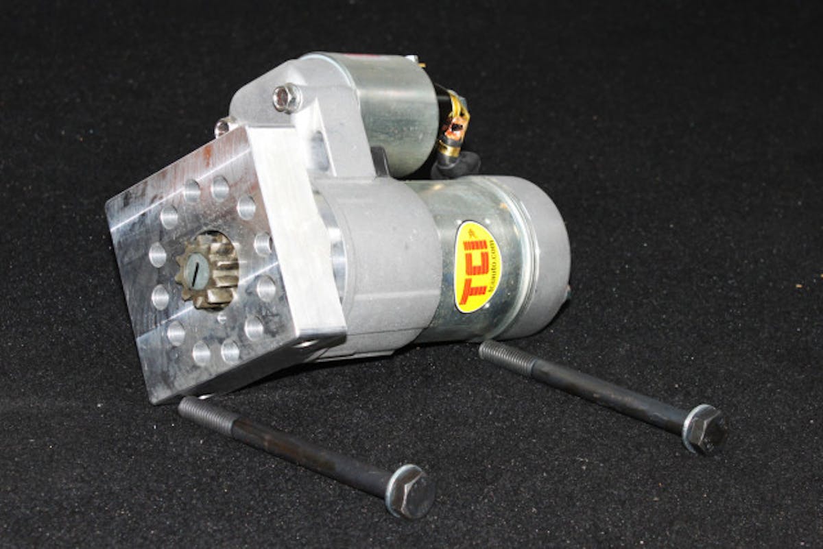 Bigger is not always better when it comes to starter selection - especially on builds where clearance is tight.