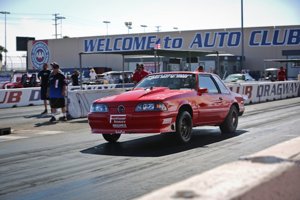 As with most things, there are tradeoffs between a radial and bias ply tire. On a solid race track, the radial is proven to be quicker -- noticeably quicker -- but is less forgiving on marginal tracks. For that reason, bias ply tires still have a time and a place. Smith was up front about that fact, sharing that'll likely switch back to the ET Drag bias play in the hot summer months.