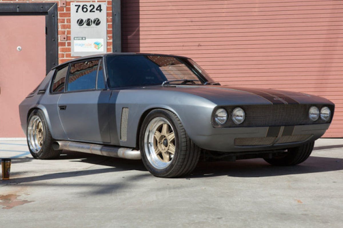 The modified Jensen Interceptor used in Fast and Furious 6. Image: Universal Studios