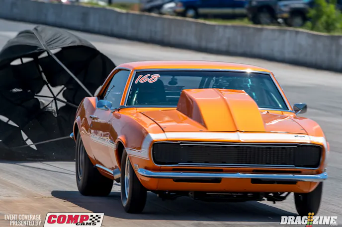 Mean Street runner up Hayden Johnson's clean all-motor Camaro.