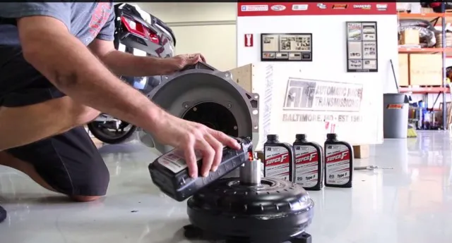 The Camaro features a ATI Performance Products Turbo 400 and Outlaw converter.