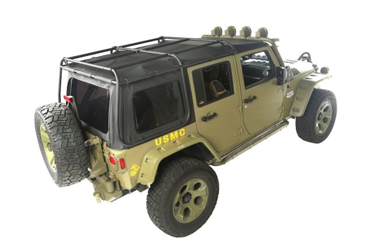 Rugged Ridge Exo-Top - Installed without gear