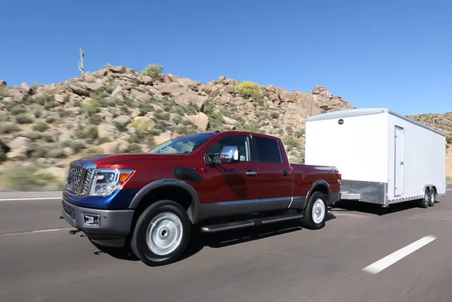 2016 Nissan Titan XD Towing