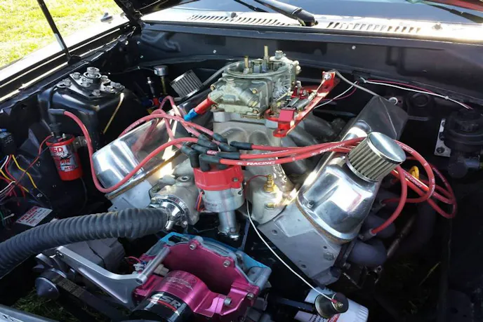 Don't let the 4.6 badges fool you, Wittenauer's New Edge takes its power from an old-school 351 Windsor with a C4 behind it.