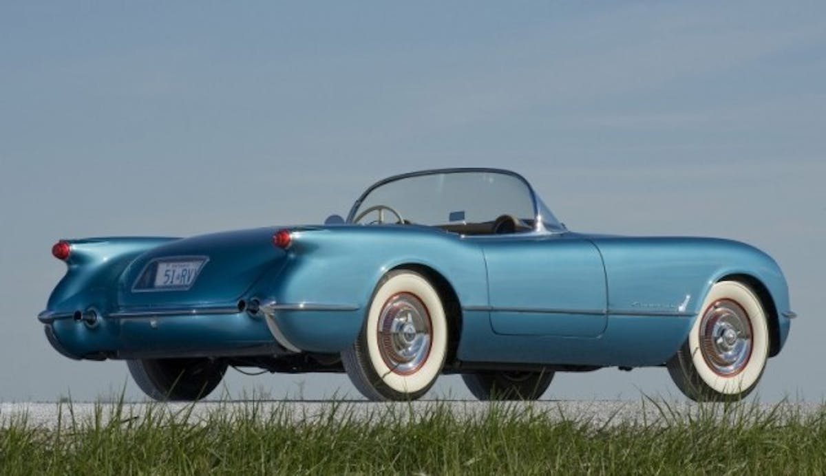 Mid-century Chevrolet beauty. C1 Corvettes are voluptuous, simple and fun. Most have survived and there are many nice cars out there available to a buyer.