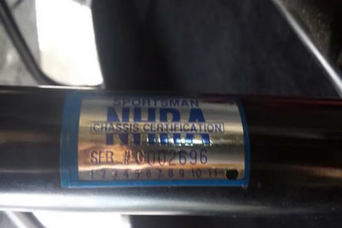 The cage certification was done, and lasts three years. Therefore, the certification will need redone to legally run down the track at any meaningful elapsed time and speed.