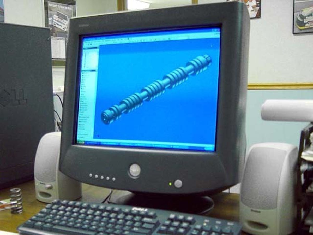 Computer-aided design is used in every Lunati camshaft profile.