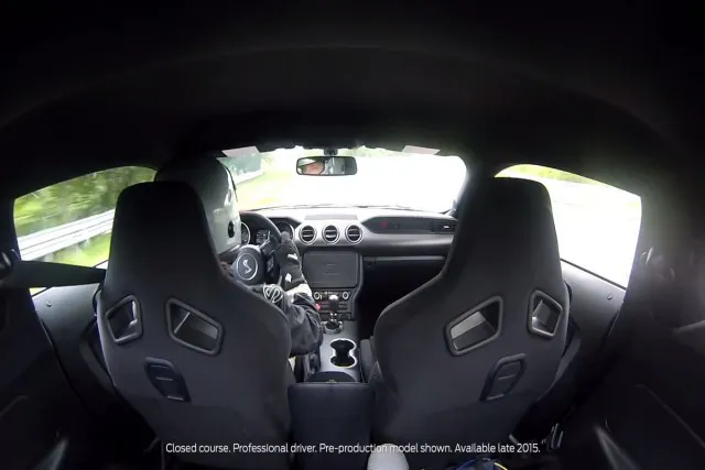 The Shelby GT350R has a rear seat delete, proper bucket seats, and as you can see, no radio. After watching this video, the lack of a radio shouldn't hurt anyone's feelings.