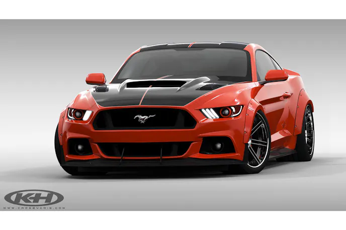 Kar Motorsports 2015 Mustang GT front SEMA