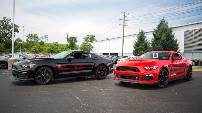 Roush Warrior Mustangs