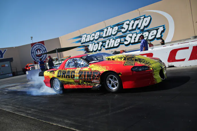 Even our own James Lawrence gets in on the record-setting performance with BlownZ, DragZine.com's project car.