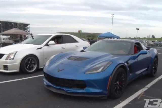 Corvette C7 Z06 vs Cadillac CTS-V