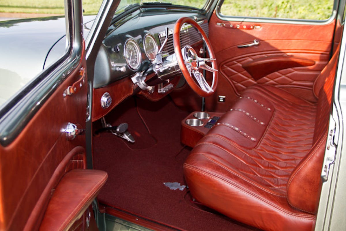 1953 Chevy 3100 Interior by Big Body Interiors Custom Upholstery