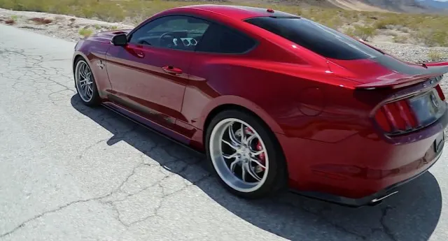 We're big fans of Shelby's collaboration with Weld Racing for the Super Snake's wheel choice.