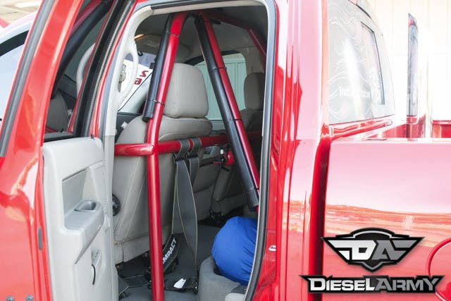 Not too many trucks running around the streets with full roll cages.