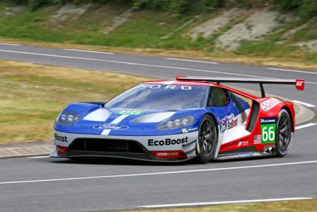 The official Ford GT race car, for comparison.