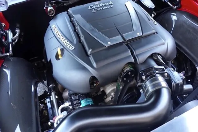 There's just something about a 416 cubic inch 6.2 liter LS3 V8 sitting in the engine bay of a '68 Camaro that's just so beautiful.