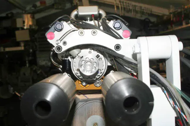 In order for the MegaSquirt MS2 engine management system to work, Harlow had to engineer a crankshaft trigger wheel to mount to the rear of the crankshaft.