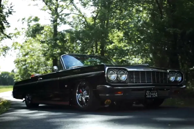 Don's 64 Impala convertible is almost perfect.