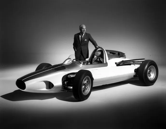 Duntov conceived the first CERV as a purpose-built racing vehicle.