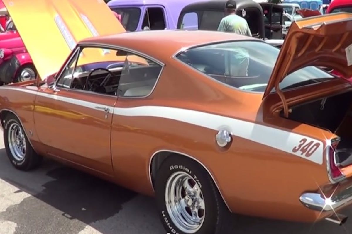 1967 Plymouth Barracuda rear