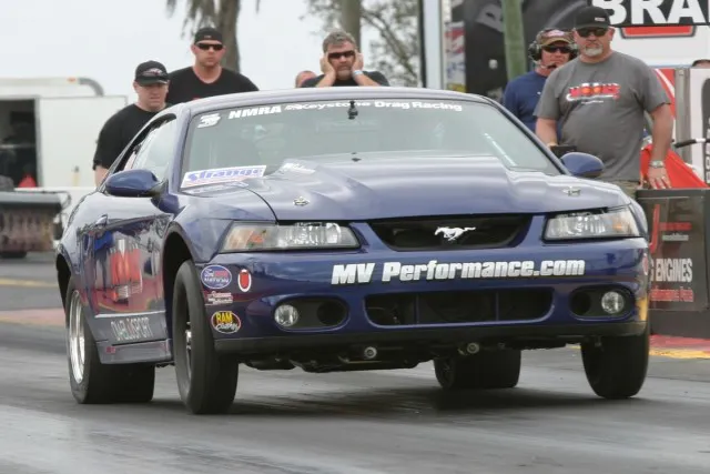 You can see Tim Matherly behind the car with Charles at the wheel at this year's Spring Break Shootout. He's never been to far away from the car while Charles raced it. Matherly won several Real Street championships in this car before building a 2010 car, and Charles taking over the car.