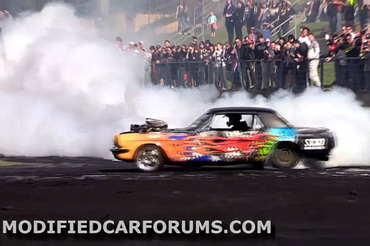 The Brasher Nats is a competition in Australia to see who can do the most entertaining burnout in two minutes. Sicko was one of the best at the recent competition.
