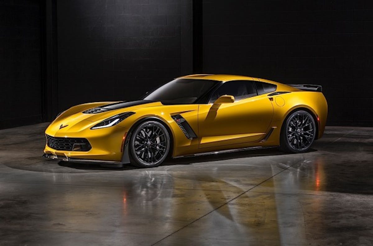 The 650-hp, 2015 Chevrolet Corvette Z06 is one of the most capable vehicles on the market, capable of accelerating from 0 to 60 mph in only 2.95 seconds, achieving 1.2 g in cornering acceleration, and braking from 60-0 mph in just 99.6 feet.