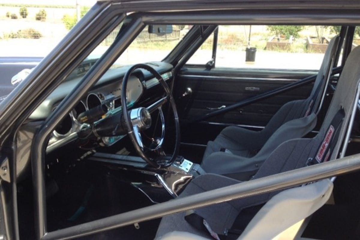 The plan is for the car to have a stereo and A/C to make sure the car is as enjoyable on the street as it is at the track.