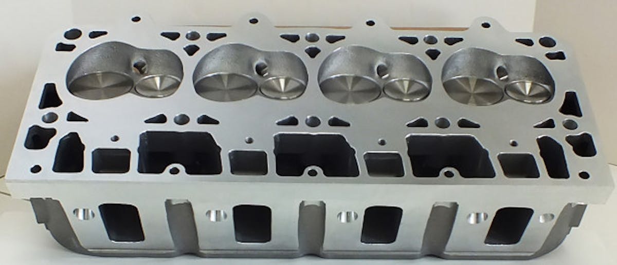 The combustion chambers have been optimized through Dart's testing. The Pro1 LS3 cylinder heads are a six-bolt-per-cylinder design for maximum head gasket retention.
