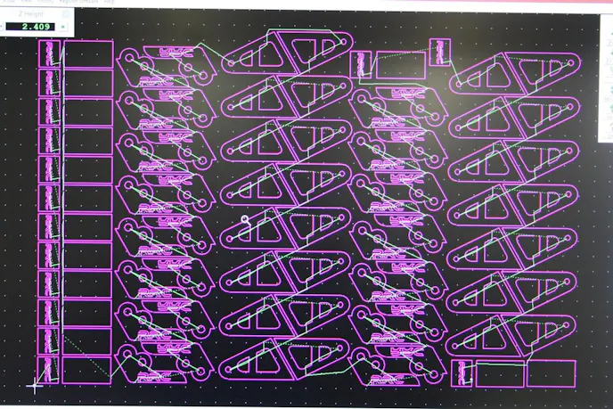 Here's a look at a design about to be made at Rhodes Race Cars. These look like basic suspension mount pieces, but it gives you an idea of what Rhodes can make for your project.