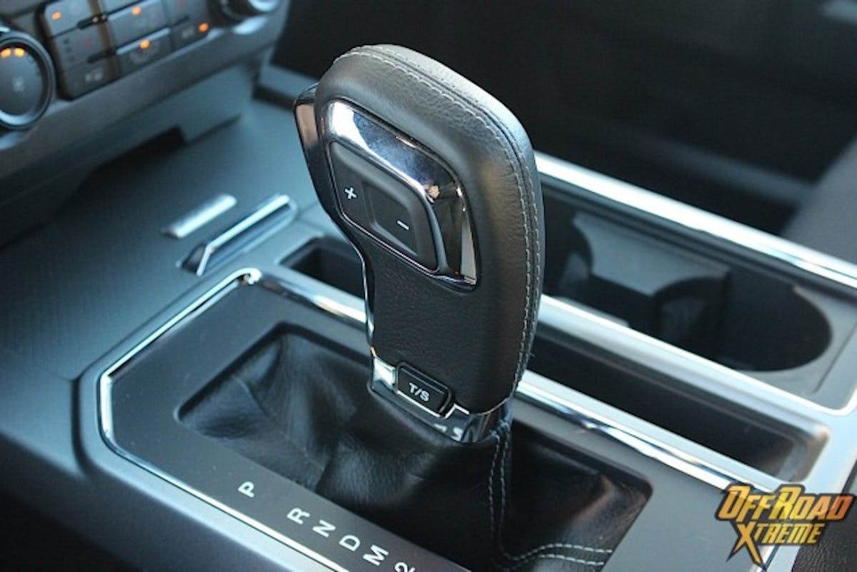 The T/S toggle switch represents the fun button for some spirited driving.