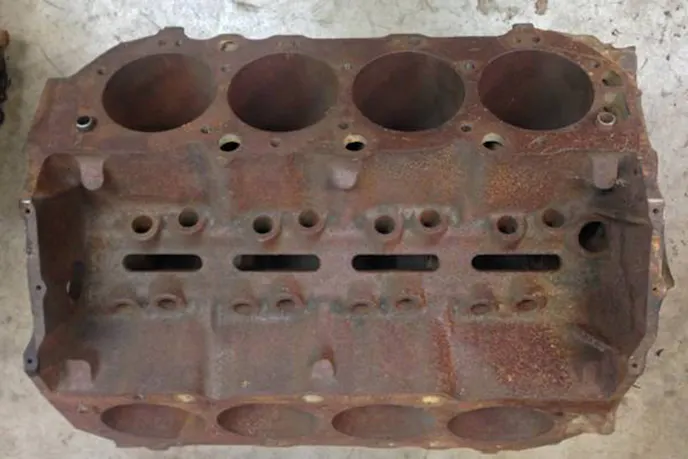 This numbers-matching 454 BBC from a 1974 Corvette is a restorer's dream.