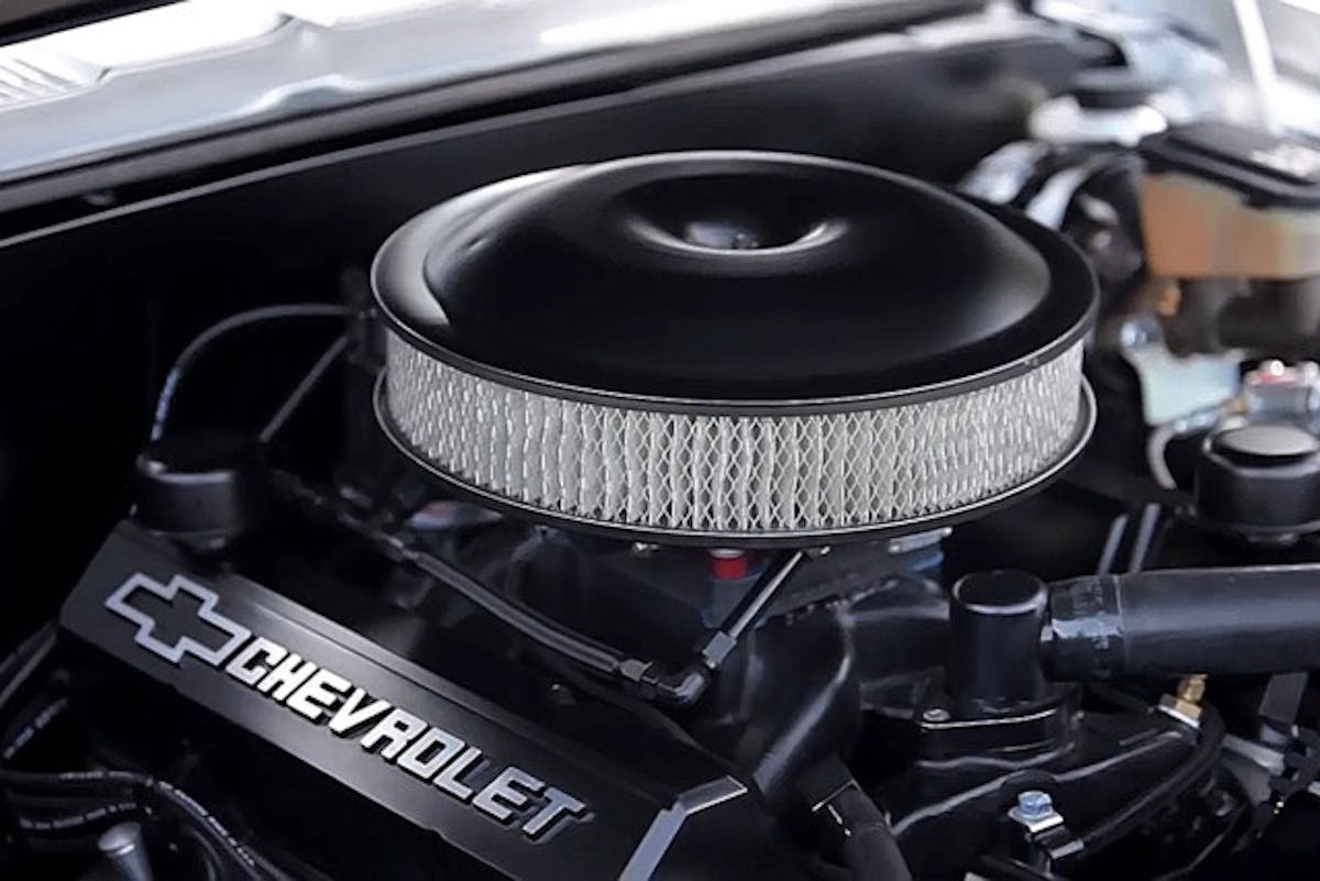 The only part of the car lacking in subtlety is the 383 stroker. Open it up and you know it's there.