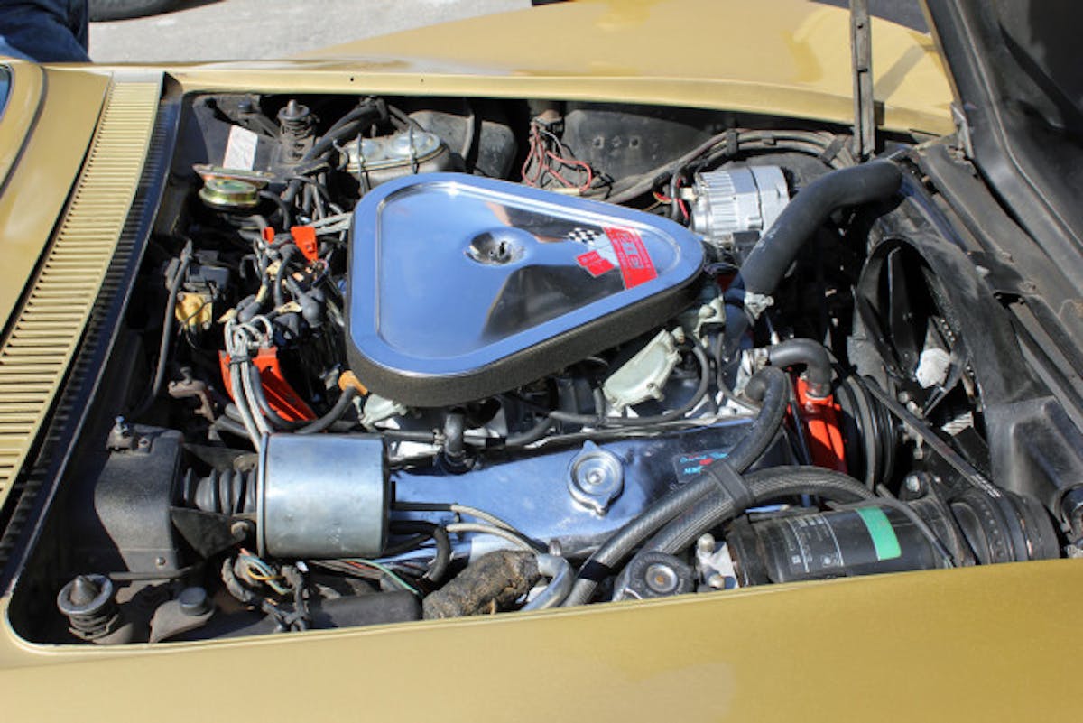 The new Borowski engine as installed in Frank Berstein's car. Looks original--except for the massive power bump, and unleaded fuel friendliness.