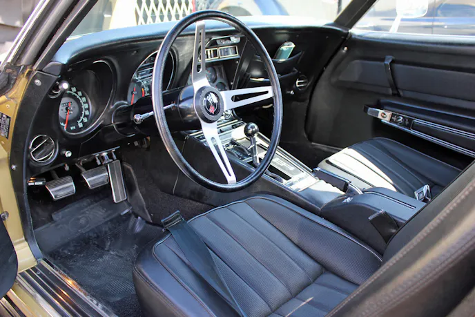 Even after all these years, and thousands of hard miles, you can still eat off the seats in this car.