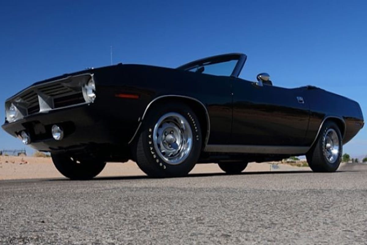 1970 Plymouth Hemi Cuda Convertible triple black