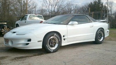 'Fletcher's Baby' - the '99 Trans Am that was rebuilt by Cox and his brother.