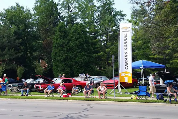 Chevrolet will also sponsor the Camaro Corral where many Camaro Club owners will have their cars on display. Image via Facebook event page.